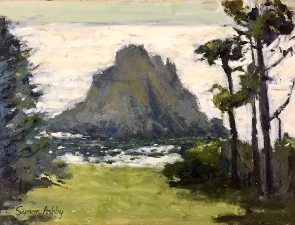 Thatcher Rock Plein Air